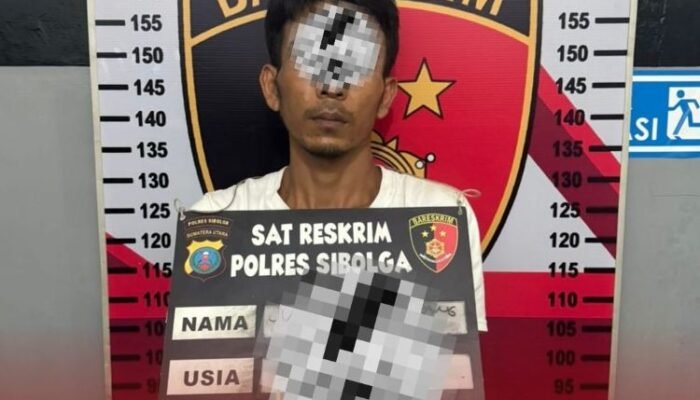 aksi pencurian handphone pedagang di sibolga berakhir dengan penangkapan