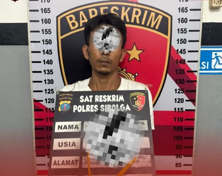 aksi pencurian handphone pedagang di sibolga berakhir dengan penangkapan