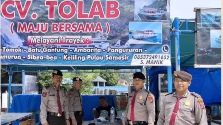 libur panjang, polisi perketat pengamanan objek vital dan wisata danau toba