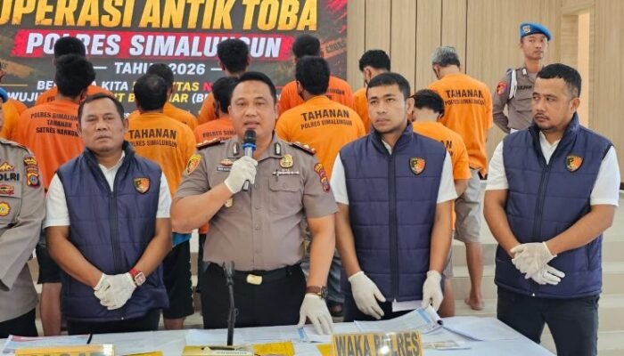 rekor baru! polres simalungun tangkap 53 tersangka narkoba dalam 21 hari