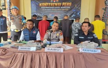 polres toba bongkar jaringan narkoba, bandar hingga oknum polisi terlibat