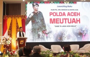 sekda aceh soroti makna buku polda aceh meutuah untuk generasi mendatang