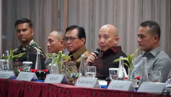 musa rajekshah dan sabam rajagukguk dukung ripd taput hingga 2045