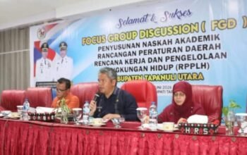 pemkab taput susun ranperda rpplh untuk perlindungan lingkungan berkelanjutan