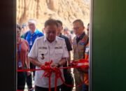 wabup tapsel resmikan aula tolang julu, perkuat pemulihan pascabencana warga