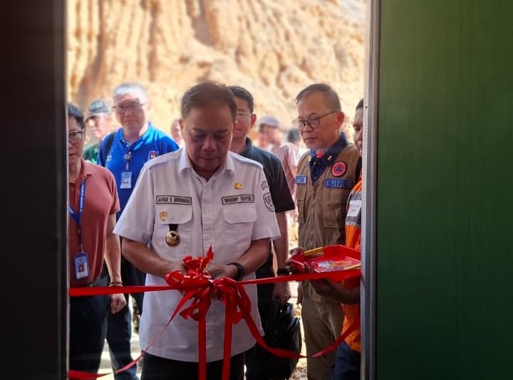 wabup tapsel resmikan aula tolang julu, perkuat pemulihan pascabencana warga