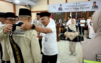 wagub surya sambut kepulangan kloter 2 jemaah haji sumut