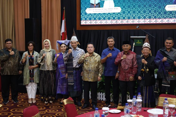 wali kota wesly sambut dandim 0207/simalungun baru, tekankan sinergi tni-pemda