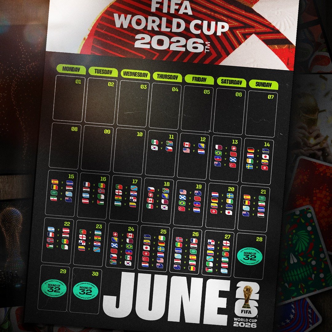 kalender piala dunia 2026 beredar, fans sepak bola mulai hitung mundur
